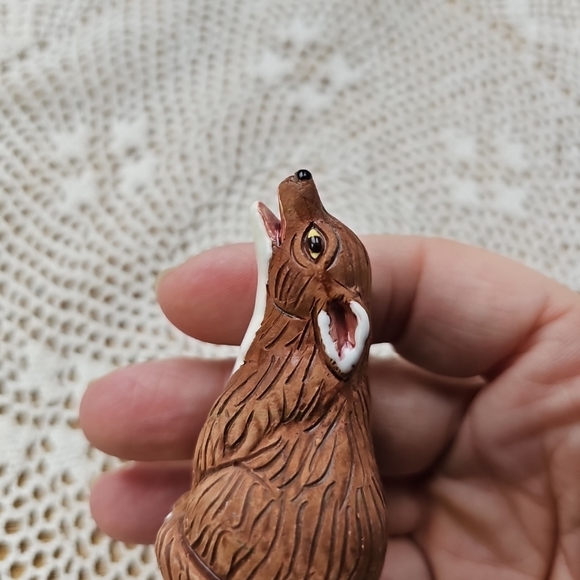 Handcrafted Coyote figurine made in peru - Picture 12 of 16